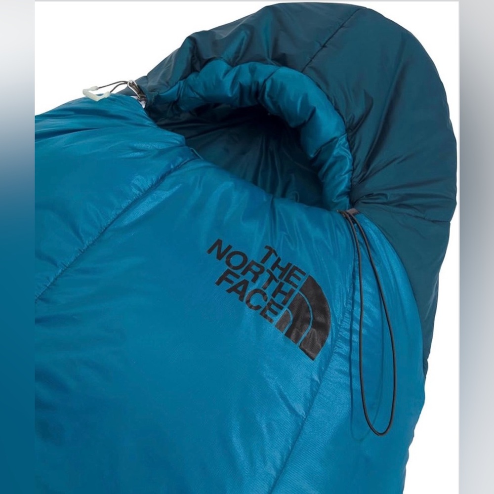 NWOT North Face Cats Meow 20f/ 7-c Backpacking sleeping Bag X Long R Hand zip - Picture 2 of 8